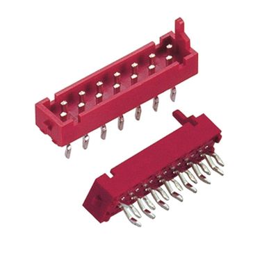 1.27 มม. * 1.5 มม. หัวต่อ IDC หัวต่อ Pcb Receptacle Connector ตรงกับประเภทจุ่มชาย