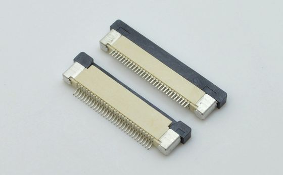 พิทช์ 0.5 มม. FFC FPC Connector 4-60 พิน SMT ประเภทหน้าสัมผัสด้านบน