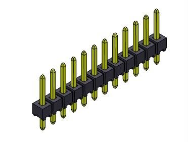 หัวต่อพิน 2.54 มม. แถวเดียว ประเภท DIP 1*2PIN ถึง 1*40PIN H=2.54MM