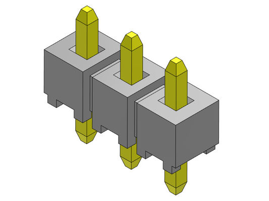 หัวต่อพิน 2.54 มม. แถวเดียว ประเภท DIP 1*2PIN ถึง 1*40PIN H=2.54MM