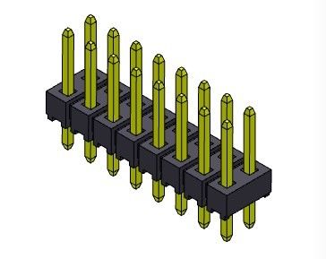 หัวต่อพิน 2.54 มม. สองแถว ประเภทกรมทรัพย์สินทางปัญญา 2*2PIN ถึง 2*40PIN H = 2.54 มม.