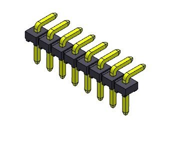 หัวต่อพิน 2.54 มม. แถวเดียว ประเภท R/A 1*2PIN ถึง 1*40PIN H=2.54MM H=1.5MM