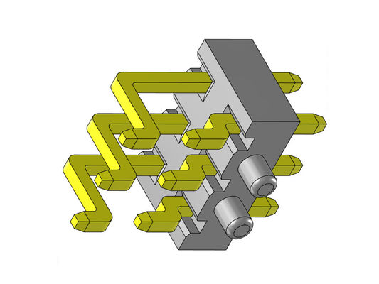 หัวต่อพิน 2.00 มม. แถวเดียว SMT TYPE 2*2PIN ถึง 2*40PIN H=2.00MM