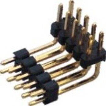 หัวต่อพิน 2.54 มม. สองแถว R/A TYPE 2*2PIN ถึง 2*40PIN H=2.54 มม.