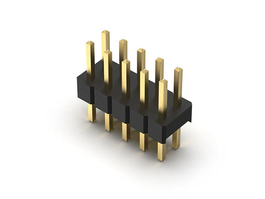ขั้วต่อพินเฮดเดอร์ 2.00 มม. แบบจุ่มสองแถว 2*2PIN ถึง 2*40PIN H=2.00MM