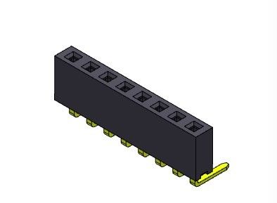 หัวต่อตัวเมีย 2.54 มม. มุมขวาจุ่มประเภท 1 * 2PIN ถึง 1 * 40PIN H = 5.70 มม.