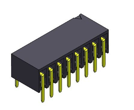 2 * 2PIN ถึง 2 * 40PIN หัวต่อ PCB หัวต่อ 2.54 มม. ประเภทรายการสองแถว