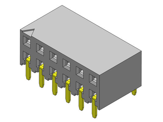 2 * 2PIN ถึง 2 * 40PIN หัวต่อ PCB หัวต่อ 2.54 มม. ประเภทรายการสองแถว