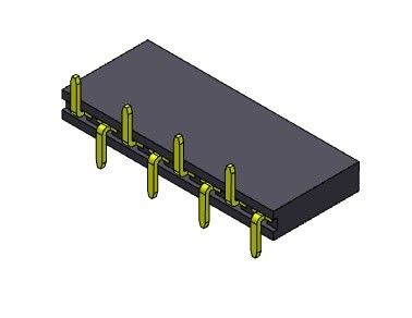 หัวต่อตัวเมีย 2.54 มม. แถวเดียว SMT TYPE 1 * 2PIN ถึง 1 * 40PIN H = 8.50 มม.