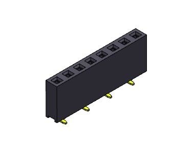 หัวต่อตัวเมีย 2.54 มม. แถวเดียว SMT TYPE 1 * 2PIN ถึง 1 * 40PIN H = 7.50 มม.