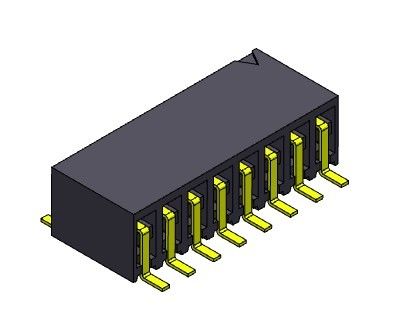 ตัวเชื่อมต่อส่วนหัว PCB 2.54 มม. ตัวเชื่อมต่อพื้นผิวแบบสองแถว 2 * 2PIN ถึง 2 * 40PIN