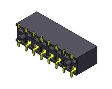 หัวต่อตัวเมีย 2.54 มม. สองแถว SMT TYPE 2 * 2PIN ถึง 2 * 40PIN H = 7.10 มม.
