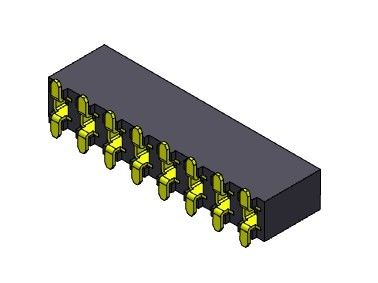 3.96 มม. หัวต่อ SMT PCB สองแถว 2 * 2PIN ถึง 2 * 24PIN H 8.89 มม.