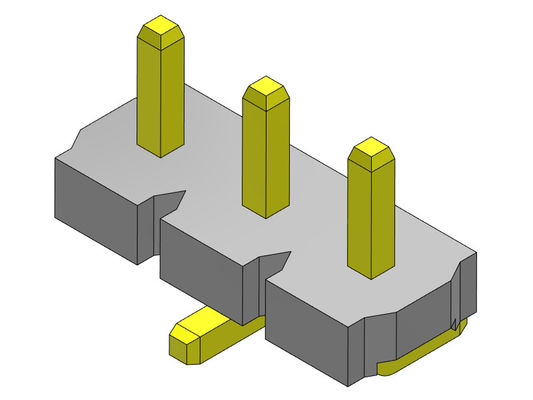 หัวต่อพิน 5.08 มม. แถวเดียว SMT TYPE 1*2PIN ถึง 1*20PIN H=2.54MM