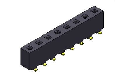 หัวต่อตัวเมีย 5.08 มม. แถวเดี่ยว SMT TYPE 1 * 2PIN ถึง 1 * 20PIN H = 8.90 มม.