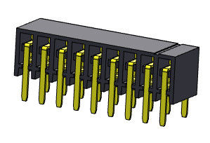 ขั้วต่อหัวต่อ PCB ขนาด 2.00 มม. หัวต่อตัวเมีย 2 * 2PIN ถึง 2 * 40PIN