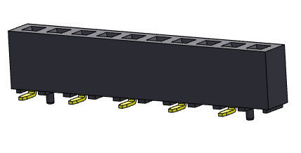 2.00 มม. แถวเดียว SMT TYPE PCB Header Connector 1 * 2PIN ถึง 1 * 40PIN H = 4.30 มม.