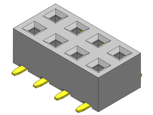 2 * 2PIN ถึง 2 * 40PIN PCB Header Connector Surface Mount ส่วนหัวหญิง 2.00 มม.