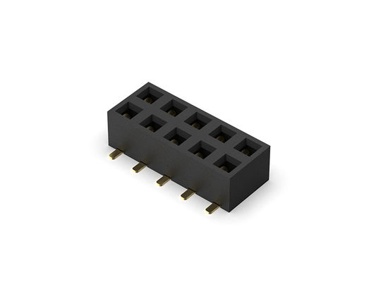 สองแถว SMT TYPE 2.54 หัวต่อหญิง 2 * 2PIN ถึง 2 * 40PIN H = 2.00 มม.
