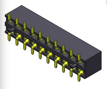 หัวต่อตัวเมีย 2.00 มม. สองแถว SMT TYPE 2 * 2PIN ถึง 2 * 40PIN H = 4.00 มม.