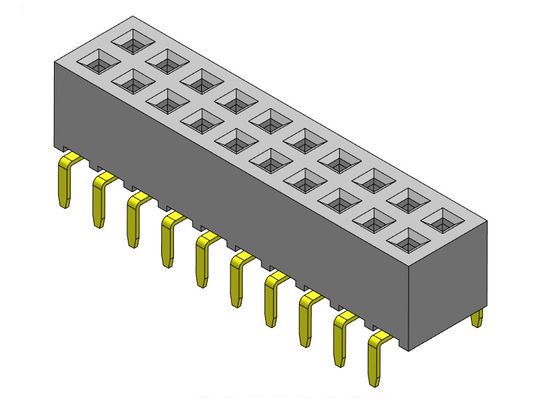 DIP TYPE Pin Female Header Connector ตัวเมีย Header Socket 2.00mm Dual Row