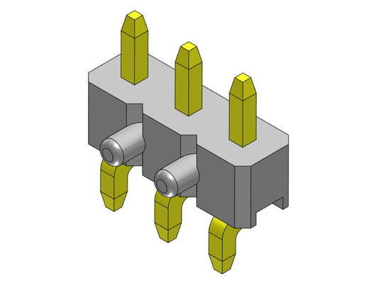 หัวต่อพิน 2.00 มม. แถวเดียวด้านข้าง SMT TYPE 1 * 2PIN ถึง 1 * 40PIN H = 2.00 มม.