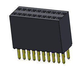 หัวต่อตัวเมีย 1.27 มม. สองแถวแบบตรง 2 * 2PIN ถึง 2 * 35PIN H = 8.50 มม.