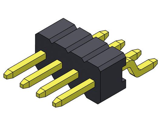 1.27 มม. หัวต่อหัวเข็มหญิงขั้วต่อขาสากล R / A 1 * 3PIN ถึง 1 * 33PIN