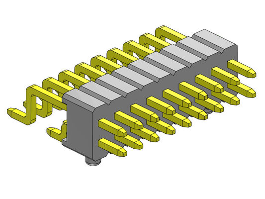 1.27mm Universal Pin Connectors สองแถว R/A 1*2PIN ถึง 1*33PIN SQ0.40mm