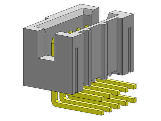 ขั้วต่อหัวกล่อง 1.27 มม. สองแถว R/A Dip Type 1.0AMP