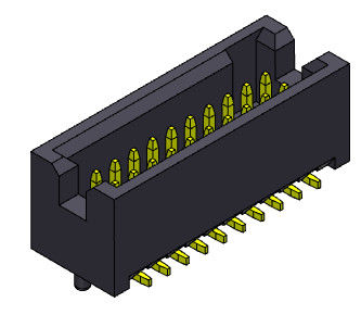 หัวต่อกล่อง 300V AC/DC 1.27 มม. ชนิด SMT พร้อมหมุด