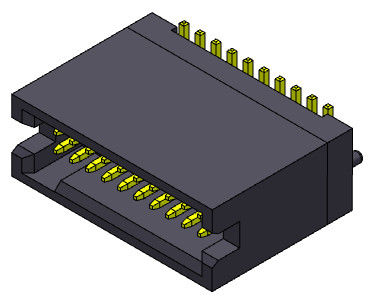หัวต่อกล่องสองแถว 1.27 มม. ชนิด SMT พร้อมหมุด 300V AC/DC