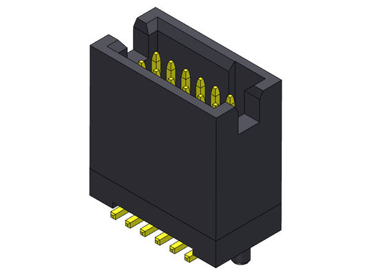 หัวต่อกล่องสองแถว 1.27 มม. ชนิด SMT พร้อมหมุด 300V AC/DC
