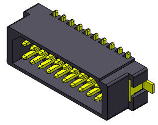 Pitch 1.00mm SMT Board To Board Connector ตัวเชื่อมต่อชาย Surface Mount Power Connector