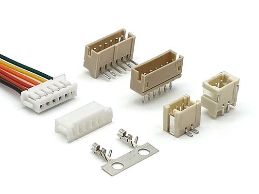 เวเฟอร์ ZH Connector เวเฟอร์ 1.5 มม. มุมขวา DIP Round PIN UL94V-0