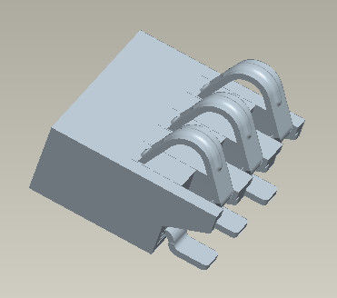Pitch 1.6mm Smt Connector Connector สำหรับเชื่อมต่อแบตเตอรี่แบบถอดได้พร้อม Pegs