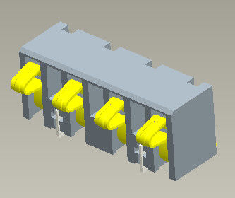 5.0AMP Pitch 4.25mm ขั้วต่อสายแบตเตอรี่ 2-4Pin REACH รับรอง