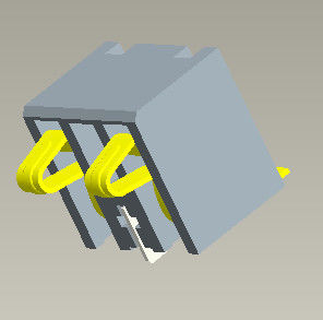 5.0AMP Pitch 4.25mm ขั้วต่อสายแบตเตอรี่ 2-4Pin REACH รับรอง