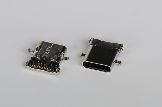 ขั้วต่ออินพุตเอาต์พุต 10 มม. Usb3 1 ตัวเชื่อมต่อ Type C SMT DIP