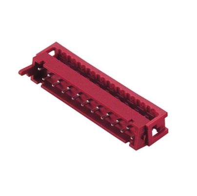 PCB Receptacle IDC Header Connector 1.27mm * 1.5mm แทนที่ TE215570