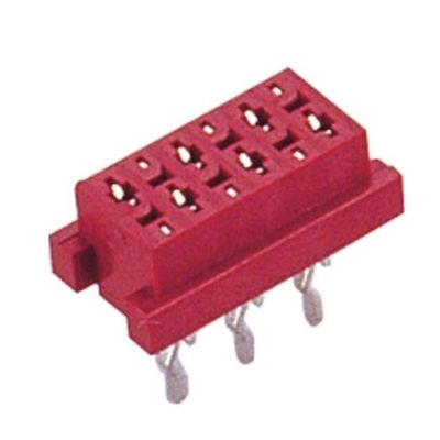 เครื่องใช้ไฟฟ้า IDC Header Connector ตัวเมีย แนวตั้ง 180°