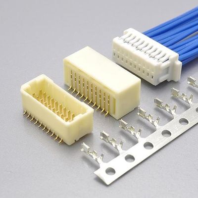 1.0 มม สายต่อกับบอร์ด โวฟเฟอร์สองแถว SMT ประเภท 2 * 4Pin-2 * 25Pin JST SHD BMxxB-SRDS