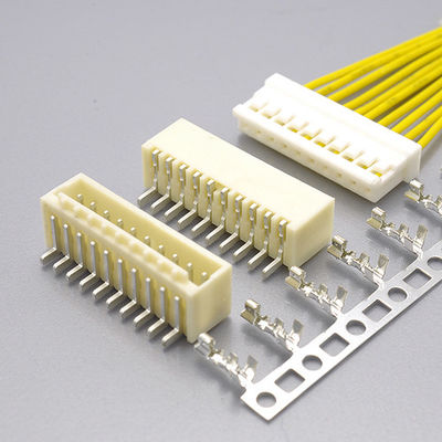 1.5 มิลลิเมตร โวฟเฟอร์ไวร์ To Board Connector สูง 180 ° SMT แบบซีรีส์ Molex 87437-XX43
